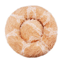 Luxury Round Plush Pet Bed for Dogs & Cats