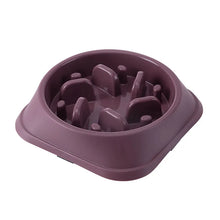 Slow Feeder Dog Bowl | Anti-Choking Non-Slip Feeding Bowl for Dogs & Cats