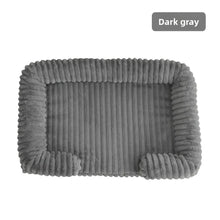 Luxury Orthopedic Washable Dog Sofa Bed | Soft Corduroy Pet Bed