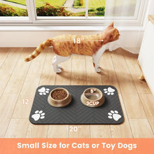 Quick-Dry Pet Feeding Mat | Non-Slip Waterproof Food & Water Placemat for Dogs & Cats