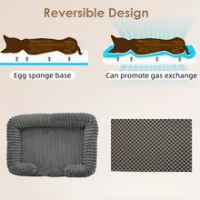 Luxury Orthopedic Washable Dog Sofa Bed | Soft Corduroy Pet Bed