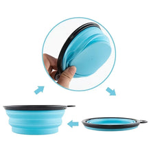Portable Collapsible Silicone Pet Travel Bowl – Foldable Food & Water Bowl for Dogs & Cats (350ml