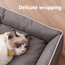 Luxury Four-Season Washable Dog Sofa Bed | Waterproof Pet Mattress
