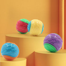 Interactive TPR Squeaky Dog Ball – Teeth Cleaning Chew Toy