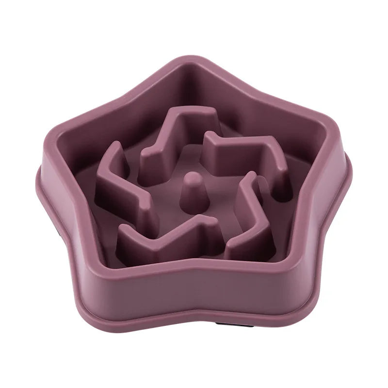 Slow Feeder Dog Bowl | Anti-Choking Non-Slip Feeding Bowl for Dogs & Cats