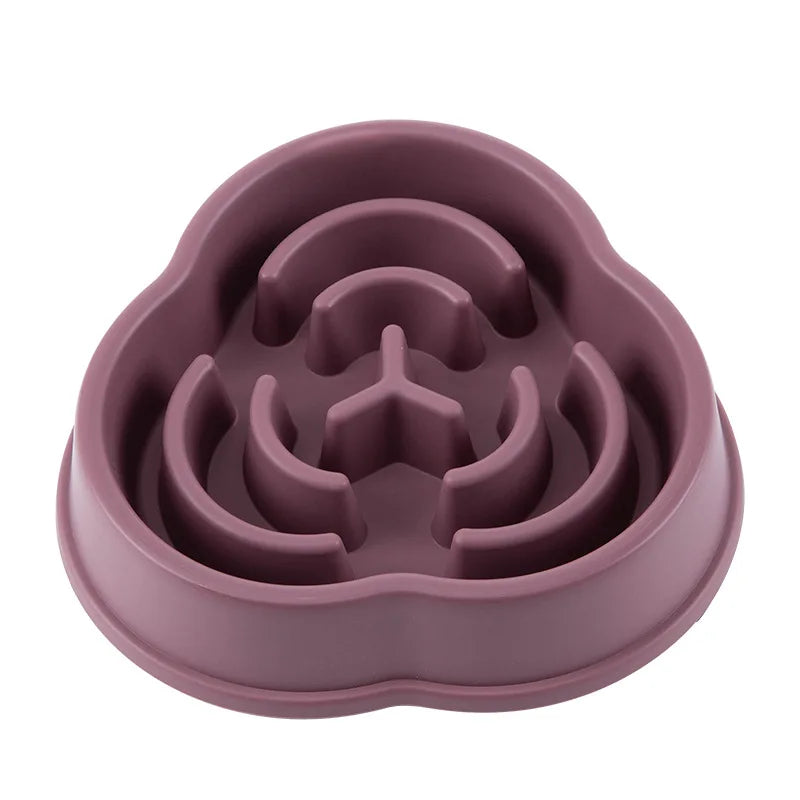 Slow Feeder Dog Bowl | Anti-Choking Non-Slip Feeding Bowl for Dogs & Cats