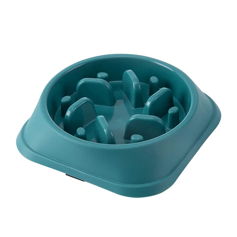 Slow Feeder Dog Bowl | Anti-Choking Non-Slip Feeding Bowl for Dogs & Cats