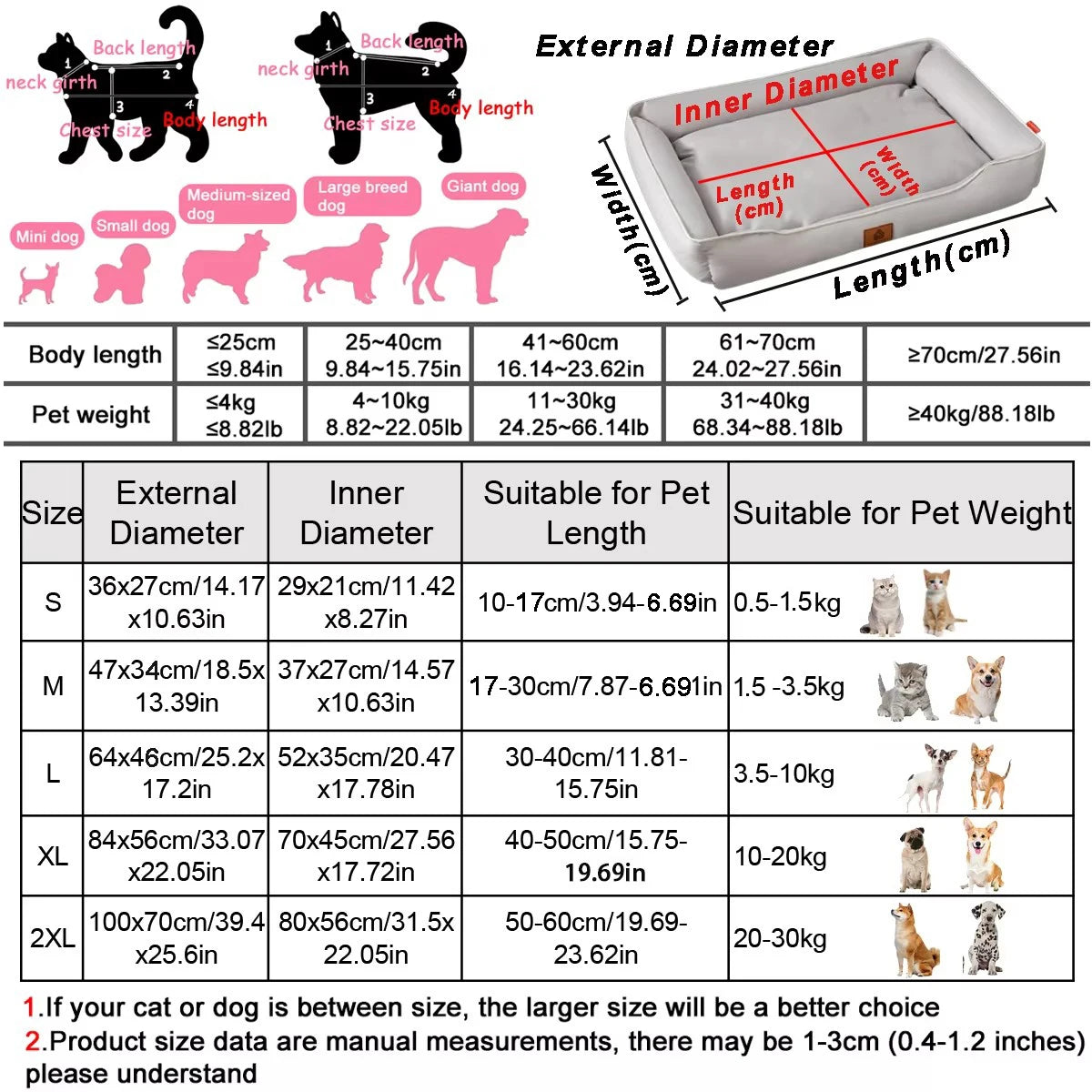 Luxury Four-Season Washable Dog Sofa Bed | Waterproof Pet Mattress