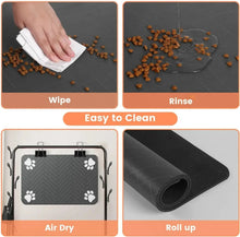 Quick-Dry Pet Feeding Mat | Non-Slip Waterproof Food & Water Placemat for Dogs & Cats