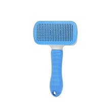 DSelf-Cleaning Pet Grooming Brush – Deshedding & Massage Brush for Dogs & Cats