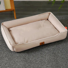 Luxury Four-Season Washable Dog Sofa Bed | Waterproof Pet Mattress