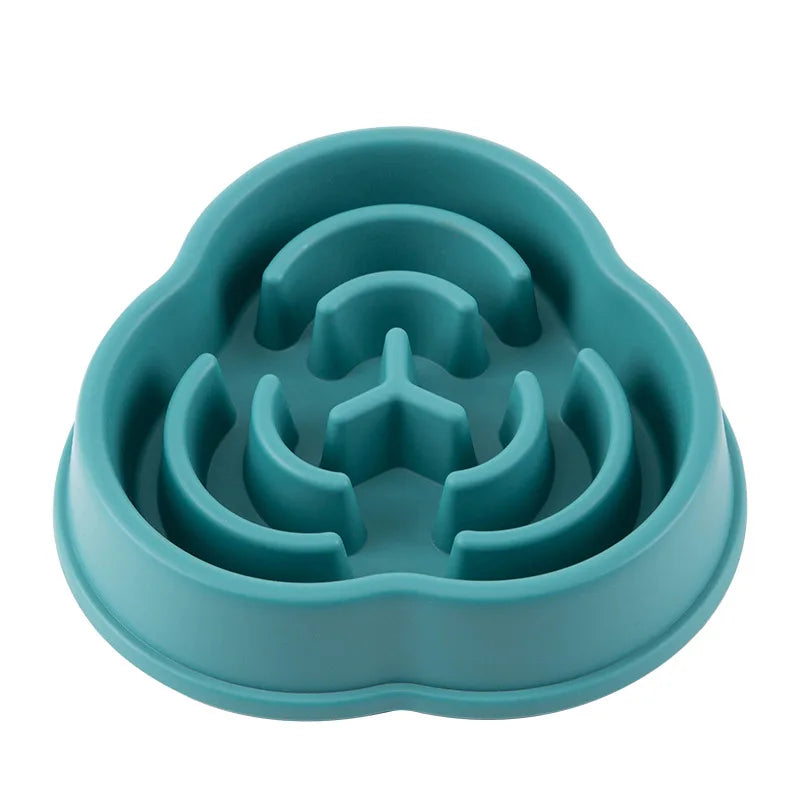Slow Feeder Dog Bowl | Anti-Choking Non-Slip Feeding Bowl for Dogs & Cats