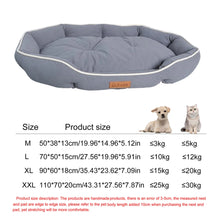Luxury Four-Season Washable Dog Sofa Bed | Waterproof Pet Mattress