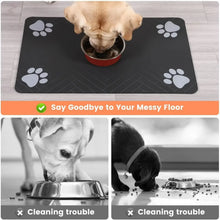 Quick-Dry Pet Feeding Mat | Non-Slip Waterproof Food & Water Placemat for Dogs & Cats