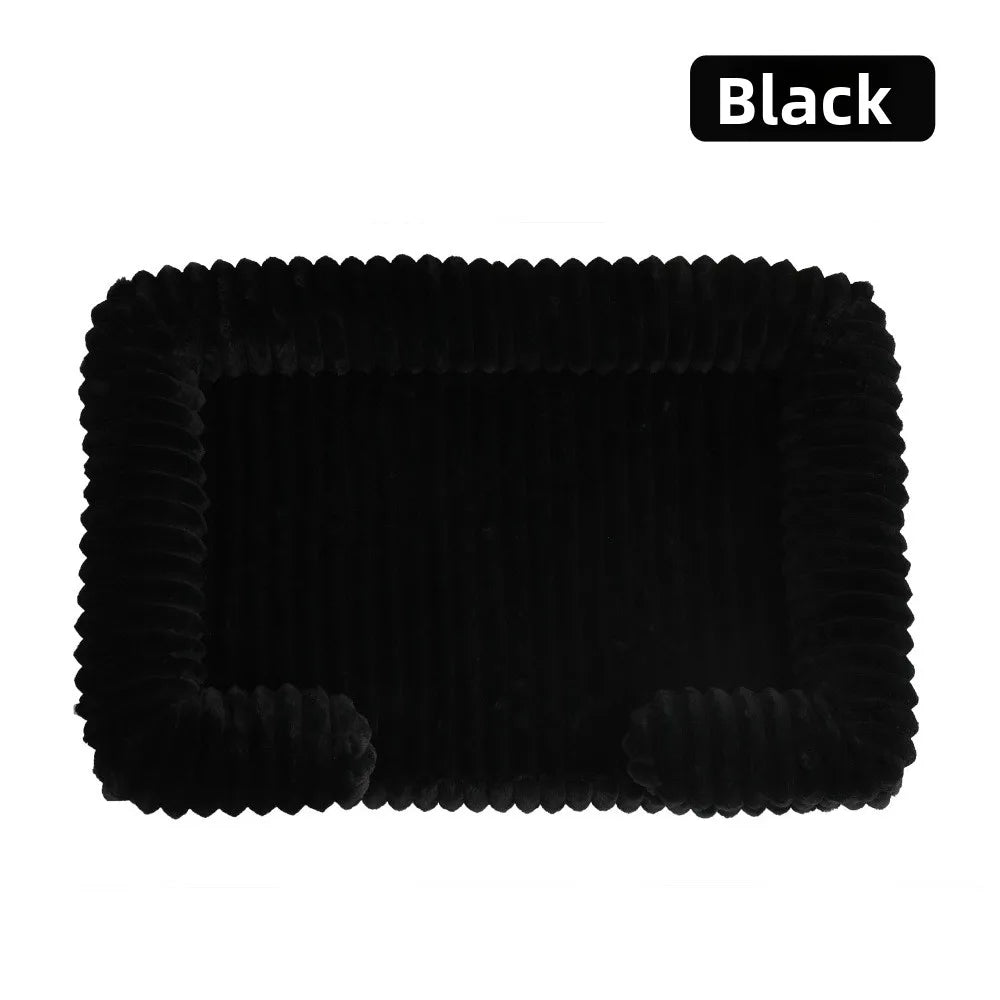 Luxury Orthopedic Washable Dog Sofa Bed | Soft Corduroy Pet Bed