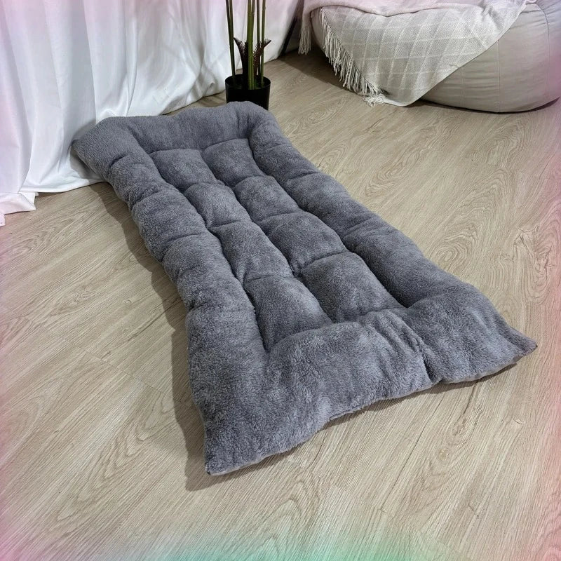 Luxury Double-Sided Washable Dog Bed Mat | Soft Winter Sleeping Pad for Dogs & Cats