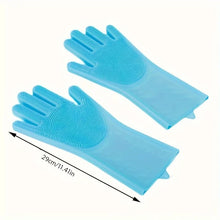 Pet Grooming & Bathing Silicone Cleaning Glove for Dogs & Cats
