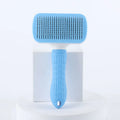 DSelf-Cleaning Pet Grooming Brush – Deshedding & Massage Brush for Dogs & Cats