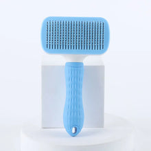 DSelf-Cleaning Pet Grooming Brush – Deshedding & Massage Brush for Dogs & Cats