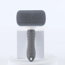 DSelf-Cleaning Pet Grooming Brush – Deshedding & Massage Brush for Dogs & Cats