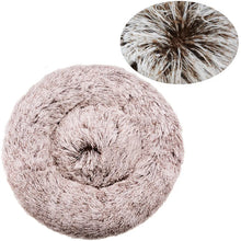 Luxury Round Plush Pet Bed for Dogs & Cats