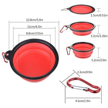 Portable Collapsible Silicone Pet Travel Bowl – Foldable Food & Water Bowl for Dogs & Cats (350ml