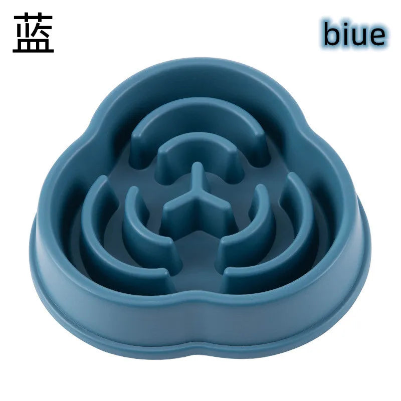 Slow Feeder Dog Bowl | Anti-Choking Non-Slip Feeding Bowl for Dogs & Cats