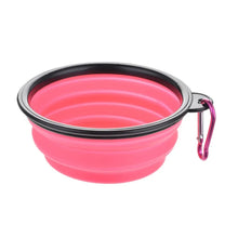 Portable Collapsible Silicone Pet Travel Bowl – Foldable Food & Water Bowl for Dogs & Cats (350ml