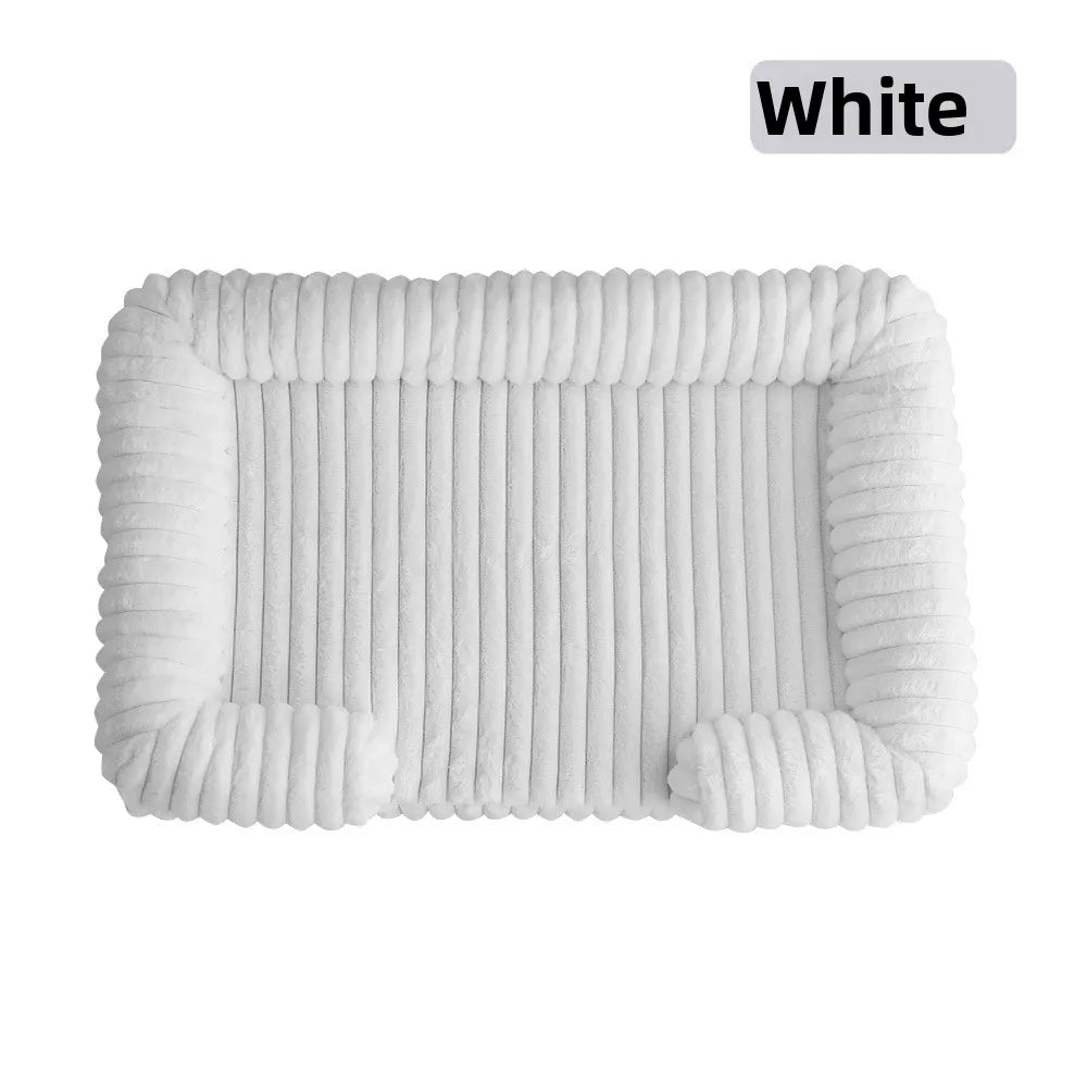 Luxury Orthopedic Washable Dog Sofa Bed | Soft Corduroy Pet Bed