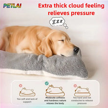 Luxury Double-Sided Washable Dog Bed Mat | Soft Winter Sleeping Pad for Dogs & Cats