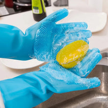 Pet Grooming & Bathing Silicone Cleaning Glove for Dogs & Cats