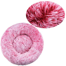 Luxury Round Plush Pet Bed for Dogs & Cats
