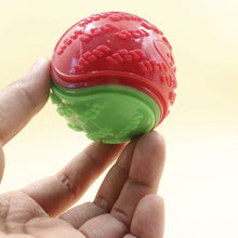 Interactive TPR Squeaky Dog Ball – Teeth Cleaning Chew Toy