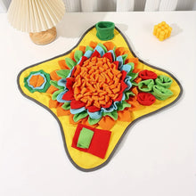 Interactive Dog Snuffle Mat | Slow Feeding Puzzle & Nosework Training Mat